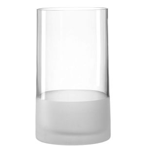 LEONARDO 18629, Zylinderförmige Vase, Glas, Transparent, Glänzend, Tisch, Indoor