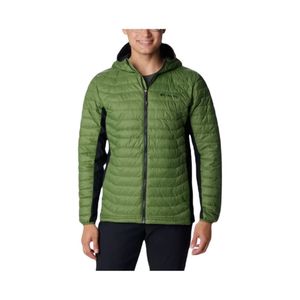 COLUMBIA Powder Pass Hooded Jacket Canteen, Black M