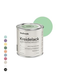 Kreidefarbe Möbel Shabby Chic Holzlack DIY - Chalk Paint matter Look, Inhalt:750 ml, Farbe:Mint