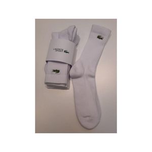 Lacoste Sportsocken im 3er-Pack, Weiß 43-46 EU