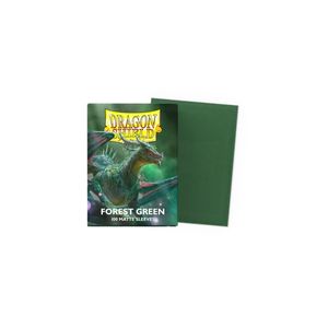Dragon Shield Standard Size Matte Sleeves (100) Forest Green