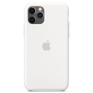 Apple iPhone 11 Pro Hülle - Silikon - Apple Backcover - Weiß