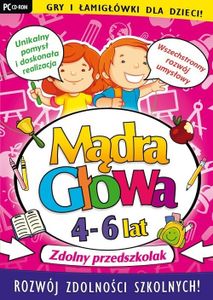 Mądra Głowa 4-6 lat Zdolny przedszkolak