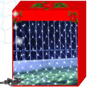 ISO 11341 Vianočný LED svetelná sieť - 260 x 200 cm, 160 diód, studená biela