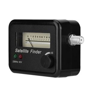 9502 Satellitenfinder mit schwarzem Hintergrund und weißem Sat-Finder, 13–18 V DC, Satellitenfinder