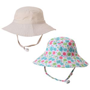 Baby-Eimerhut UPF 50+ Baby-Sonnenhut Niedlicher Baby-Sommer-Strandhut Kleinkind-Eimerhüte S
