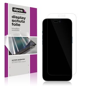 2x Schutzfolie für Apple  iPhone 14 Pro  klar Displayschutzfolie Folie Display