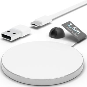 MagSafe Ladegerät für iPhone 15 Pro Max Plus | Ladepad USB C Schellladegerät 20w Power Adapter & 1m USB C Kabel: MagSafe