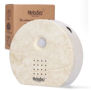 Melodiez Vogelgeräusche Häuschen – Box inkl. Batterien & 4 Vogel-, Ozean- & Dschungelklänge – Naturstein Melodiez Vogelgeräusche Häuschen – Box inkl. Batterien & 4 Vogel-, Ozean- & Dschungelklänge – Naturstein