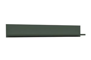 Konsimo Regál "LEMAS", tmavozelený, laminovaná doska 16 mm, Classic, 130x20x20
