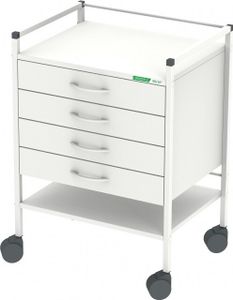 08/16 Basiswagen 60 83 cm hoch 4 Schubladen Der vielfältige und preiswerte Vielzweckwagen