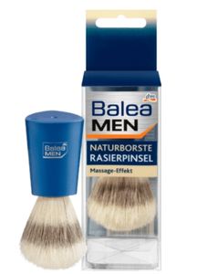 Balea Men, Pędzel do golenia z naturalnego włosia, 1 sztuka (PRODUKT Z NIEMIEC)