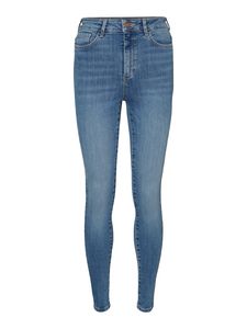 Vero Moda Damen Jeans-Hose VmSophia High-Waist Skinny Fit Pant Denim, Farbe:Blau, Jeans/Hosen Neu:M / 30L