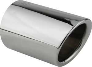 1 Auspuffblende für VW Edelstahl poliert Chrom Endrohrblende Beetle Golf 6 Golf 7 Polo 6R 6C Sportsvan OEM 000071911A CH9 000071911ACH9