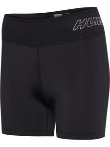 Hummel hmlTE FUNDAMENTAL MW TIGHT SHORTS - black/white, Größe:S