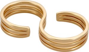 Esprit Damen Doppel Ring Iva 925 Sterling Silber Gold - ESRG001612, Ringgröße (Durchmesser):53 (16.9 mm Ø) Esprit Damen Doppel Ring Iva 925 Sterling Silber Gold - ESRG001612, Ringgröße (Durchmesser):53 (16.9 mm Ø)