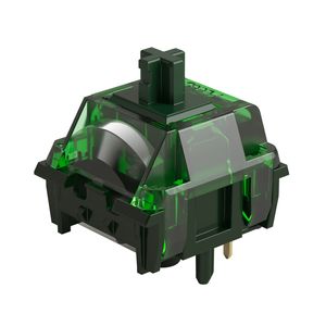 Akko V3 Pro Switches für Mechanische Gaming Tastatur 45 Stück (5 Pin, 60gf Linearer, grüner Nebelschalter)