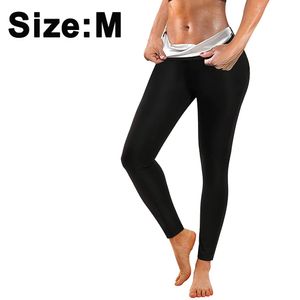 Sauna Sweat Short Pants Hot Thermo Leggings Sauna Tight Pants Compression Hight Waist für Gym Polymer Pants Workout Fitness Exercise Body Shaper Sauna Suit(StyleCropped pants style,M)