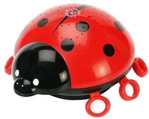 ANSMANN starlight "ladybird" černá / červená