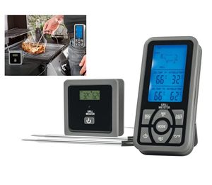 Funk Grillthermometer Thermometer Küche Fleisch Grill Fleischthermometer Grillthermometer Smoker Digital Funk Thermometer Grillthermometer Fleischthermometer