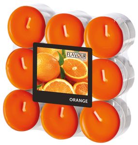 FLAVOUR by Gala Duft-Teelichter "Orange"