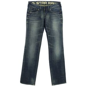 24725 G-Star Raw, Corvet Straight,  Damen Jeans Hose, Stretchdenim, blue, W 27 L 32