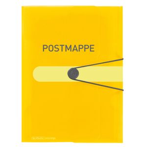 Herlitz Postmappe easy orga to go PP Folie DIN A4 gelb