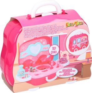 Eddy Toys Beauty Case 25 cm Rosa Prinzessin Mädchen 19 Stück