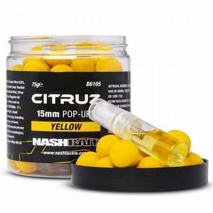 Nash Citruz Pop Ups Yellow 15mm 75g