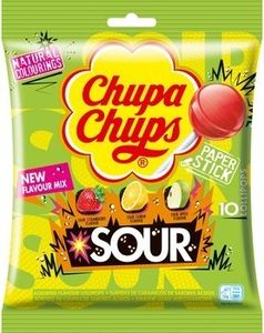 Chupa Chups Sour Beutel 10x12g