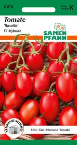 Tomate Mini-San Marzano Ravello | San Marzano Tomatensamen von Samen Pfann