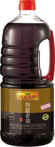 LEE KUM KEE Dunkle Premium Sojasauce 1,75L | Sojasoße Soy Sauce Dunkel | Non-GMO