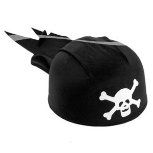 Dětský černý klobouk pirát