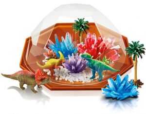 züchten Sie Ihren eigenen Kristall-Dinosaurier junior 17 cm 23-teilig