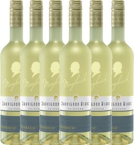 VINELLO 6er Weinpaket - Sauvignon Blanc feinherb - Maybach