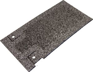 Bosch Professional Gleitplatte für GBS 75 AE (Bandschleifer, Graphitplatte, Feinschleifplatte)