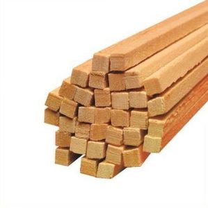 Zuckerwattestäbe Holz Vierkantstäbe für Zuckerwatte Ø 4 mm Länge 40 cm 100 Stück