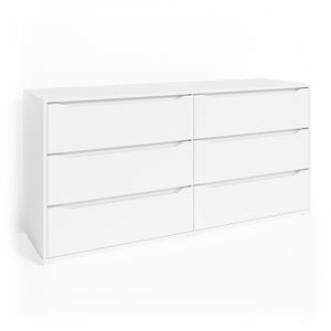Livinity® Sideboard Ruben, 160 x 78 cm, Weiß