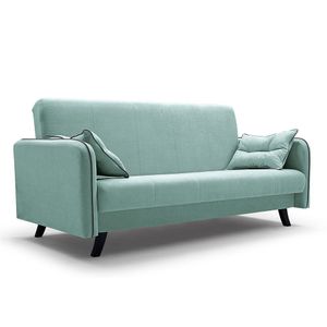 Schlafsofa Sofa Couch Ausklappbares Sofa Schlaffunktion Bettkasten Mil 7373 (Primo)