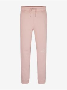 Růžové dívčí tepláky Calvin Klein Jeans