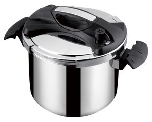 24cm Schnellkochtopf 8L Topf Kochtopf Dampfkochtop Edelstahl Induktion