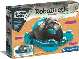 CLEMENTONI Science&Play Robotics: RoboBeetle - robot, który nigdy nie upada