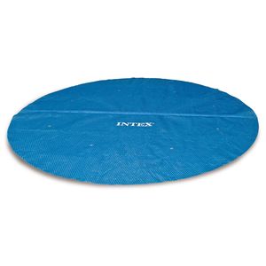 INTEX Pool-Solarplane Blau 348 cm Polyethylen