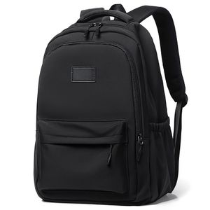 Batoh Dámský pánský batoh s přihrádkou na notebook,Uni školní batoh,Voděodolný batoh pro volný čas do školy,Černá