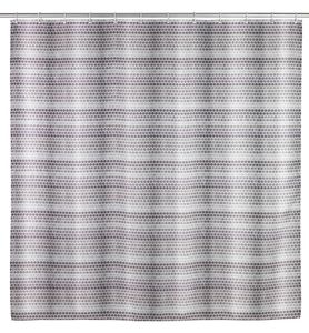 WENKO Dusch Vorhang Badewannen 180x200cm inkl Ringe Textil Anti-Schimmel LEBLON