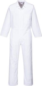Portwest - Overall für Herren/Damen Unisex - Nahrungsmittelindustrie PW239 (XL) (Weiß)