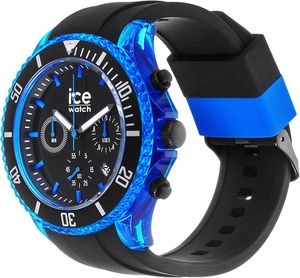 Ice Watch - Armbanduhr - ICE chrono - Black blue - Extra large - CH - 019844