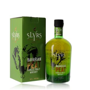 Slyrs Bavarian Peat  Single Malt Whisky 0,7l, 43 Vol.-%