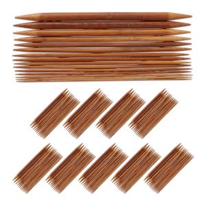 relaxdays 150 tlg. Nadelspiel Set aus Bambus