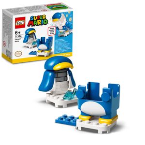 LEGO 71384 Super Mario Pinguin-Mario Anzug Power Up Pack, Erweiterungsset, Kostüm zum Rutschen